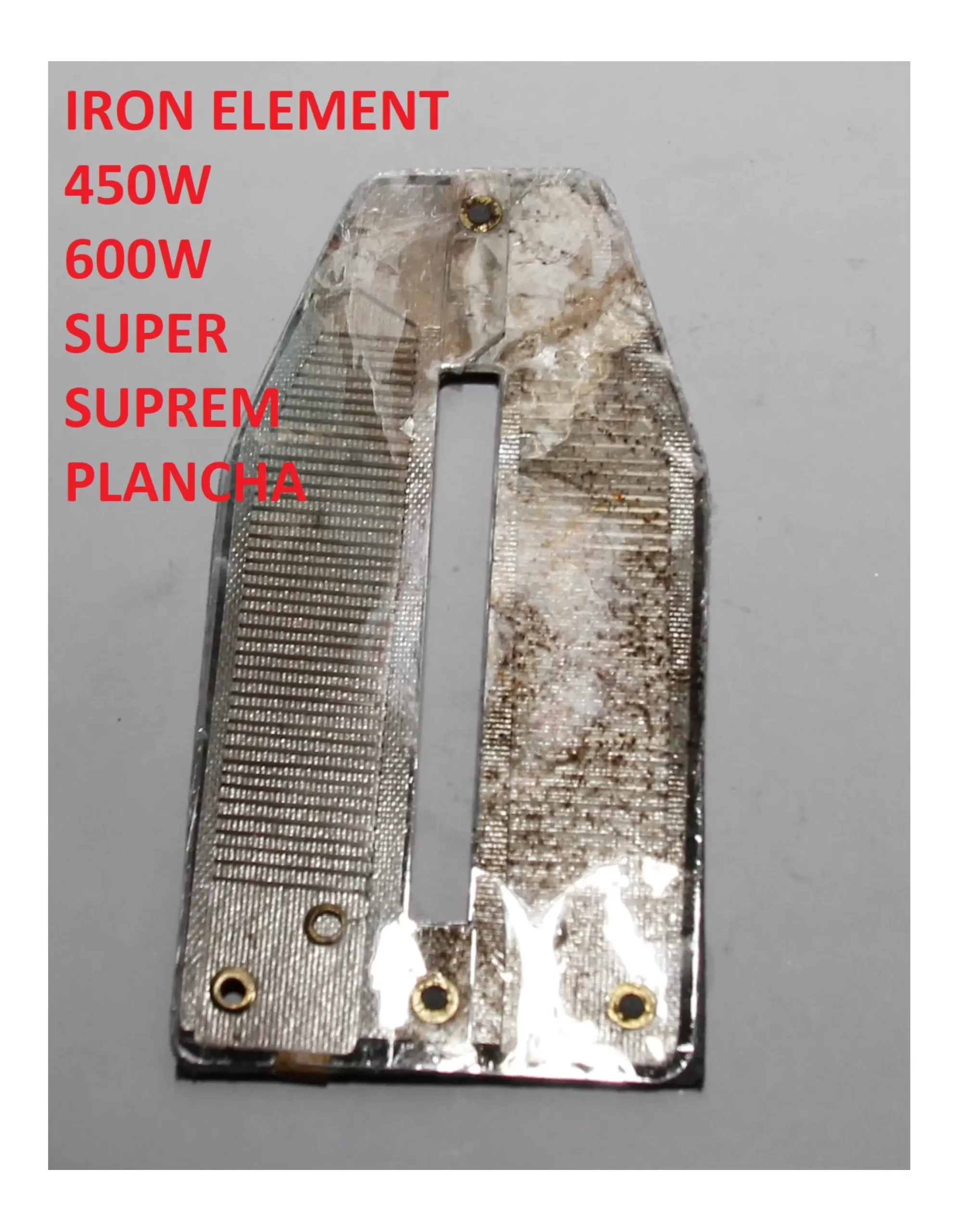 Iron Element 450W / 600W – Super Supreme Plancha Type Heating Coil for Dry Iron