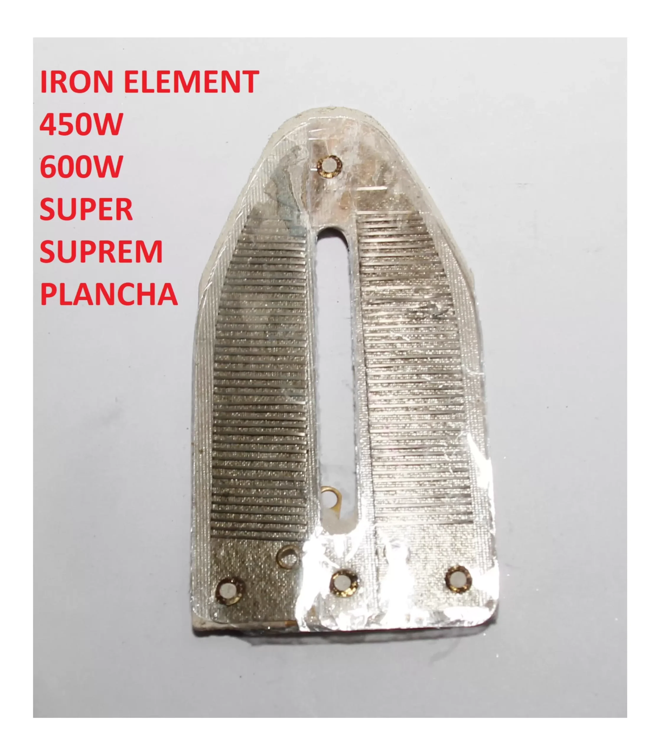 Iron Element 450W / 600W – Super Supreme Plancha Type Heating Coil for Dry Iron