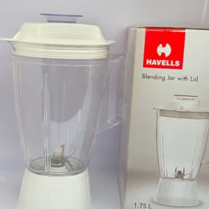 Havells Blending Jar with Lid – Sturdy Mixer Grinder Jar for Juices, Smoothies & Shakes