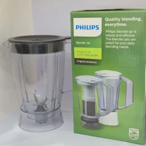 Philips Blender Jar – Large Jar for Smoothies, Juices & Liquid Blending with Lid & Blade